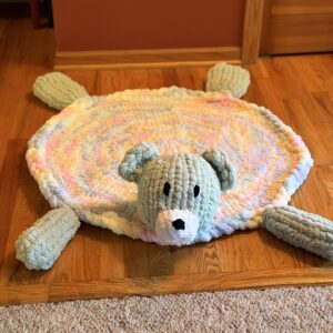 Minty Bear Playmat