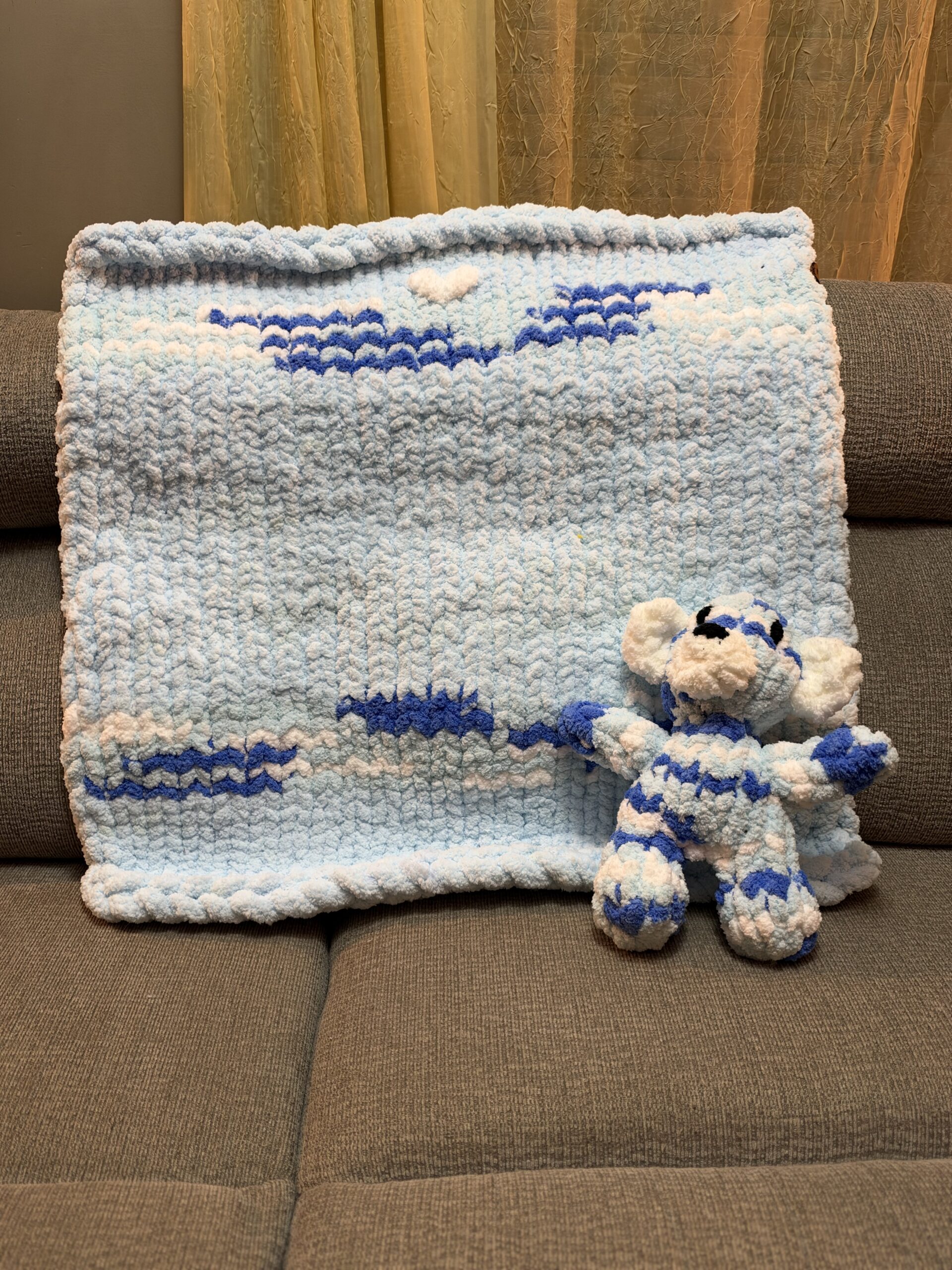 Blueberry Snuggles Blanket