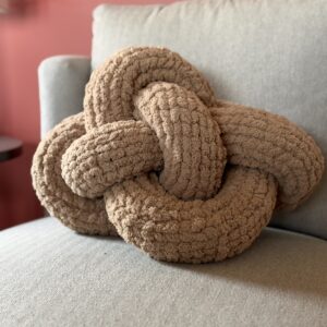Warm Embrace Knot Pillow